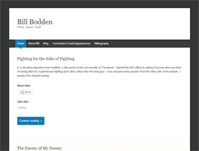 Tablet Screenshot of billbodden.com